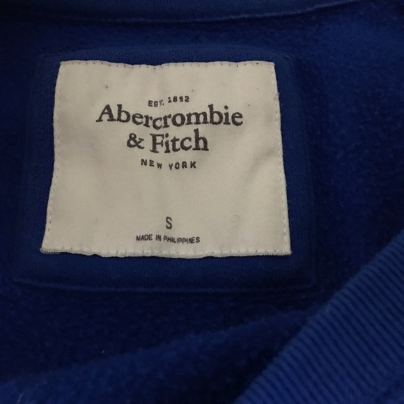Abercrombie & Fitch blue size s sweatshirt - Picture 3 of 6